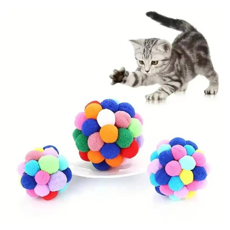 Cat Plush Ball Toy