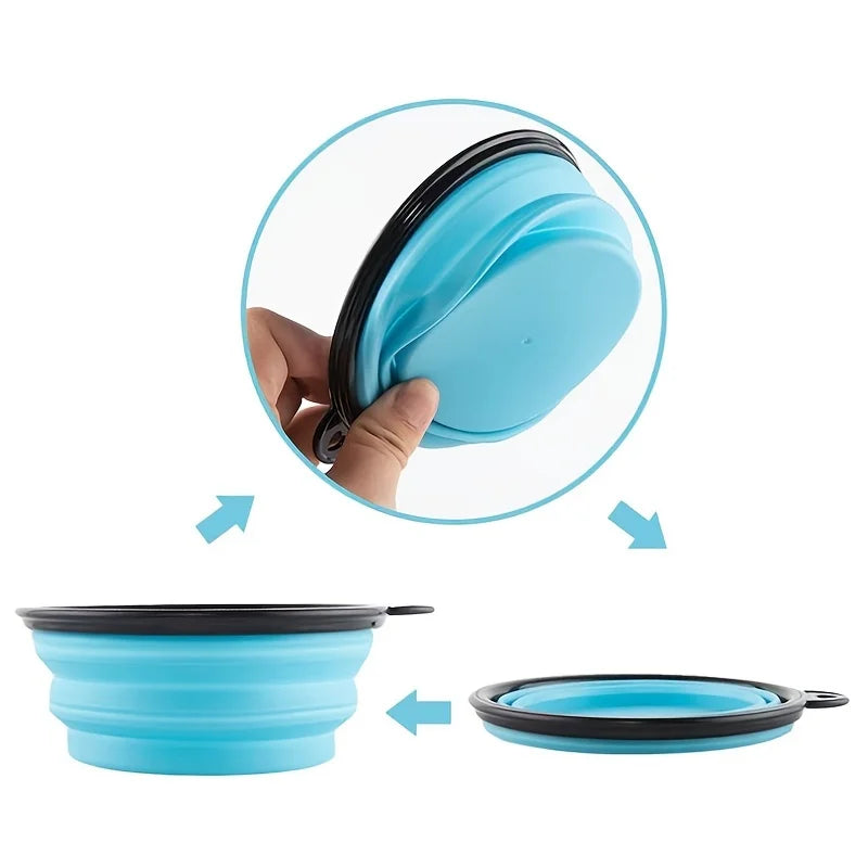 Portable Pet Food Bowl - Perfect for Cats and Dogs
