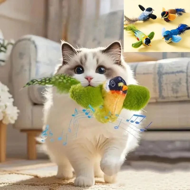 Indoor Interactive Birds Toy for Cats