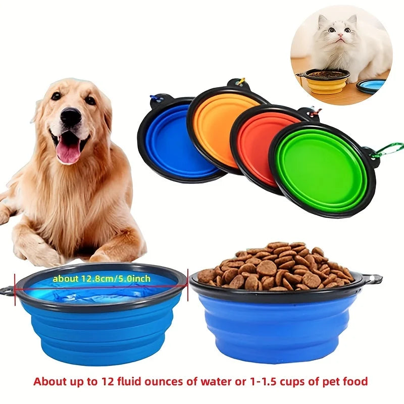 Portable Pet Food Bowl - Perfect for Cats and Dogs