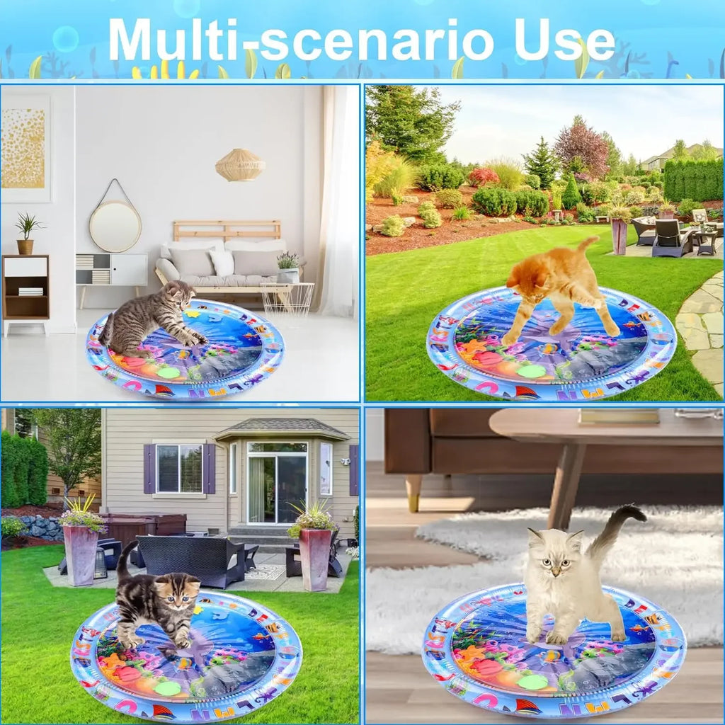 Water Sensory Play Mat for Cats And Dogs