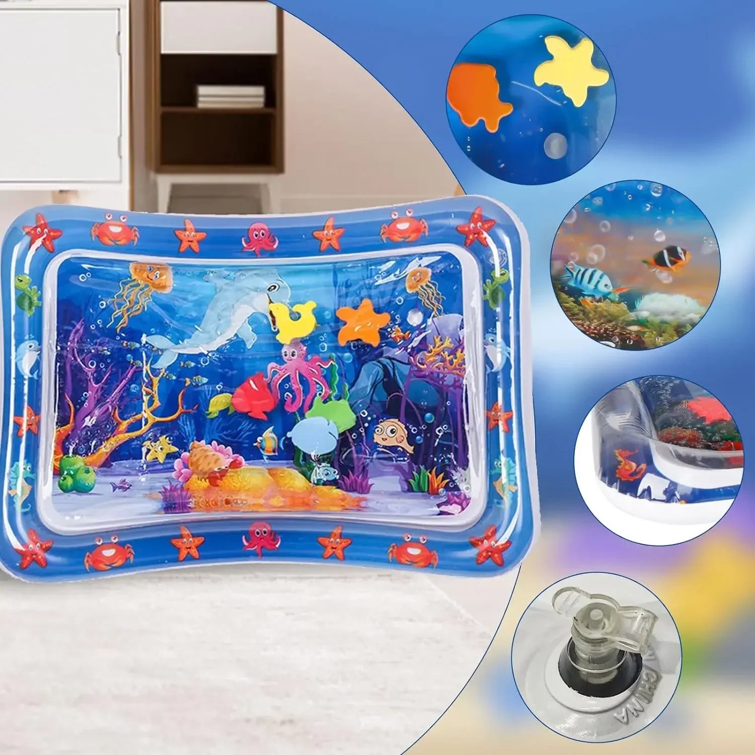 Water Sensory Play Mat for Cats And Dogs