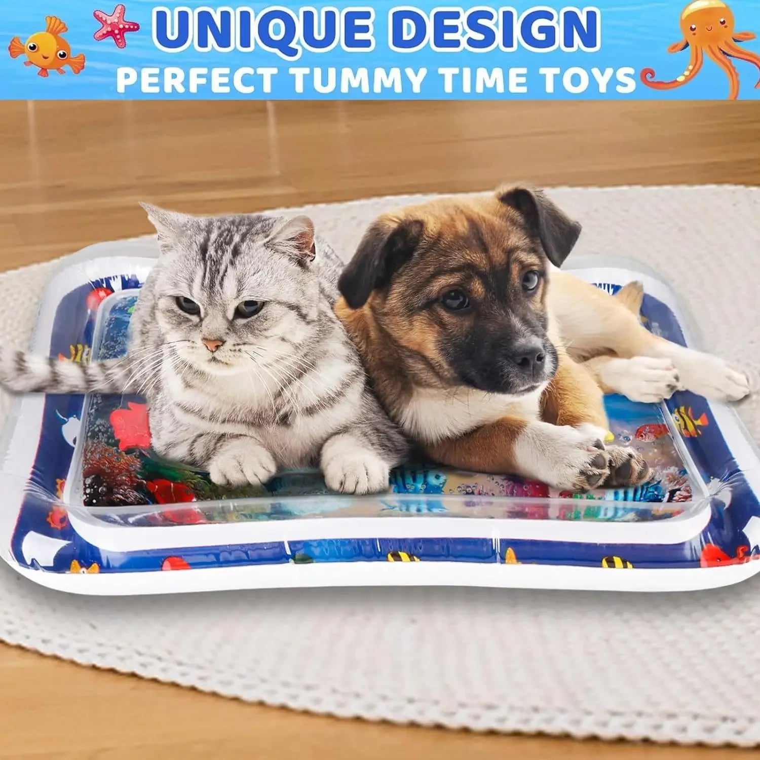 Water Sensory Play Mat for Cats And Dogs